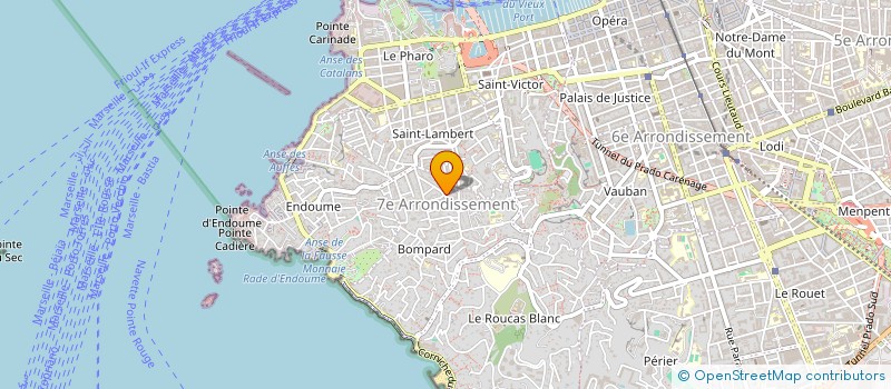 localisation de l'entreprise AXIUM  MARSEILLE