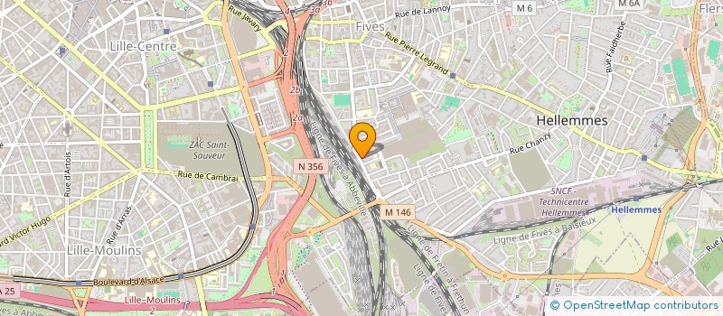 localisation de l'entreprise AXIUM CONSTRUCTION à LILLE