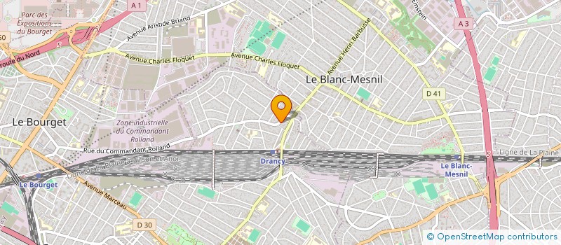 localisation de l'entreprise AXIUM DIGITAL à DRANCY