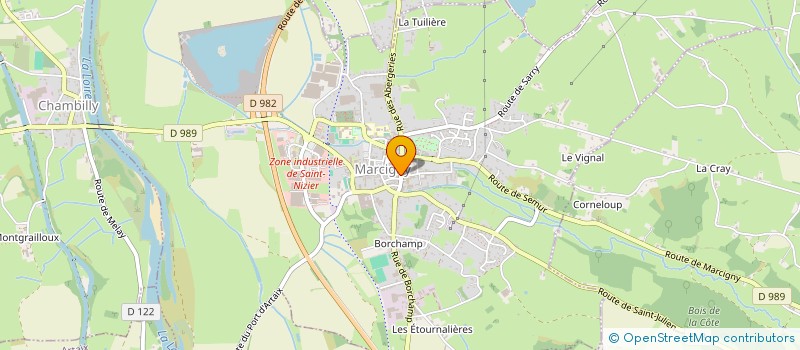 localisation de l'entreprise AXIUM MULTISERVICES à MARCIGNY