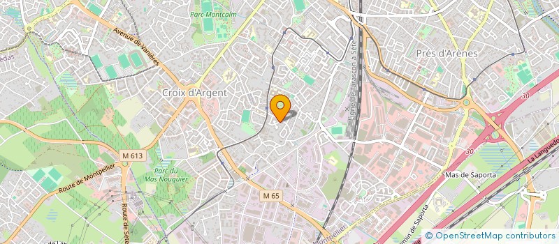 localisation de l'entreprise AXIUM SANTE à MONTPELLIER