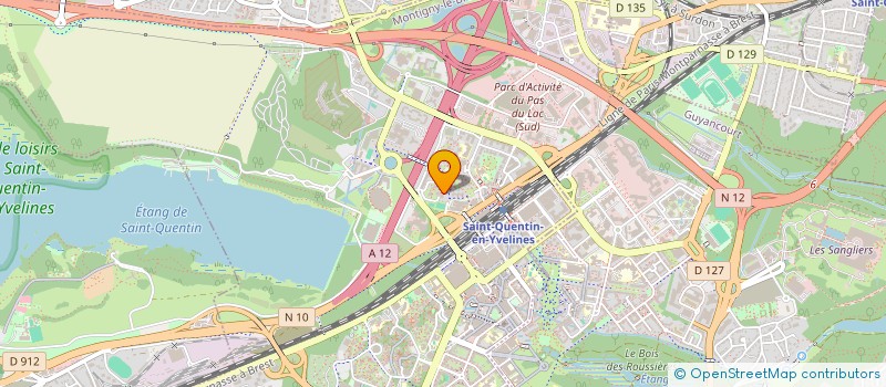 localisation de l'entreprise AXIUM SIRH  MONTIGNY-LE-BRETONNEUX