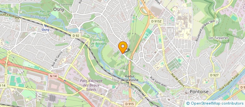 localisation de l'entreprise AXL  OSNY