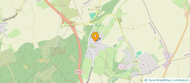 localisation de l'entreprise AXL  CRUSNES