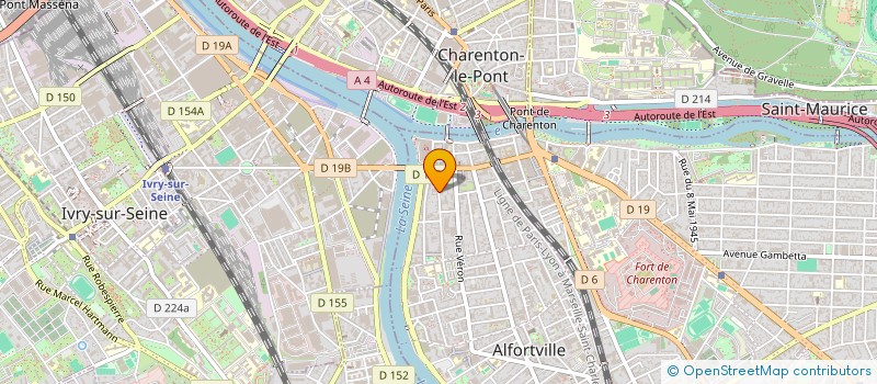 localisation de l'entreprise AXL CONSEILS ET REALISATIONS à ALFORTVILLE