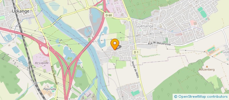 localisation de l'entreprise AXL DPE  GUENANGE