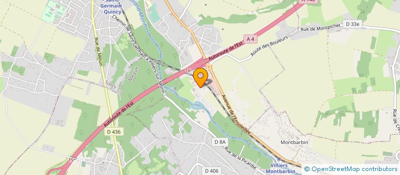 localisation de l'entreprise AXL INTERNATIONAL à COUILLY-PONT-AUX-DAMES