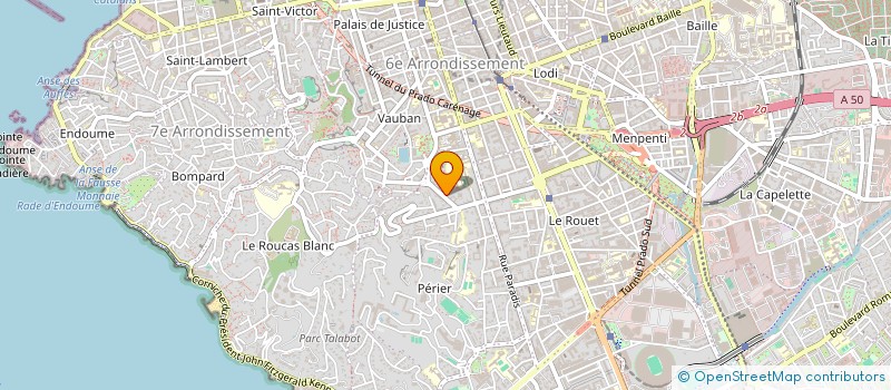 localisation de l'entreprise AXLR à MARSEILLE