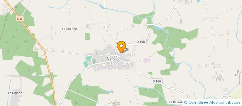 localisation de l'entreprise AXLS  CARO