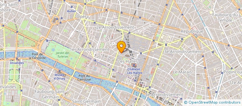 localisation de l'entreprise AXM à PARIS