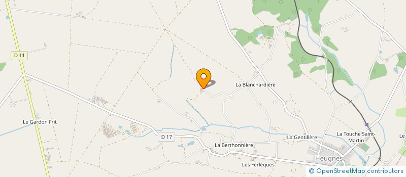 localisation de l'entreprise AXMA à HEUGNES
