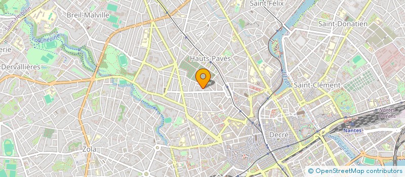localisation de l'entreprise AXMA IMMO à NANTES
