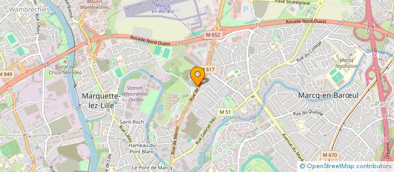 localisation de l'entreprise AXMA VALUE 2  MARQUETTE LEZ LILLE