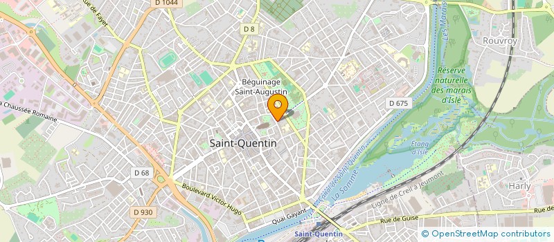 localisation de l'entreprise AXO CONSEILS à SAINT-QUENTIN
