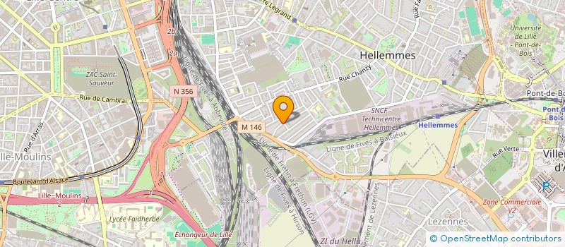 localisation de l'entreprise AXO GROUPE à LILLE