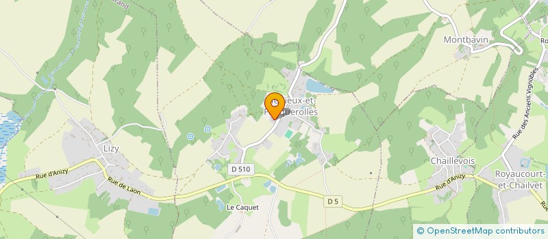 localisation de l'entreprise AXO SERVICES à MERLIEUX-ET-FOUQUEROLLES