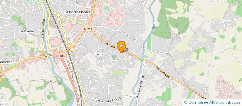 localisation de l'entreprise AXODIS à SAINT-HILAIRE-DE-BRETHMAS