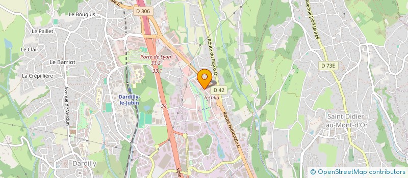 localisation de l'entreprise AXODYN INFRA à LIMONEST