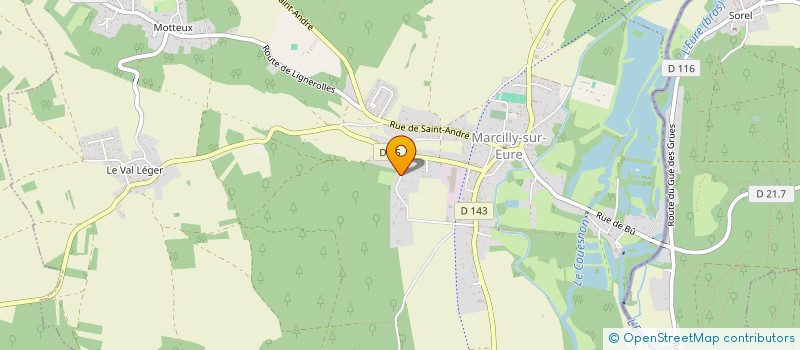 localisation de l'entreprise AXOFIX  MARCILLY-SUR-EURE