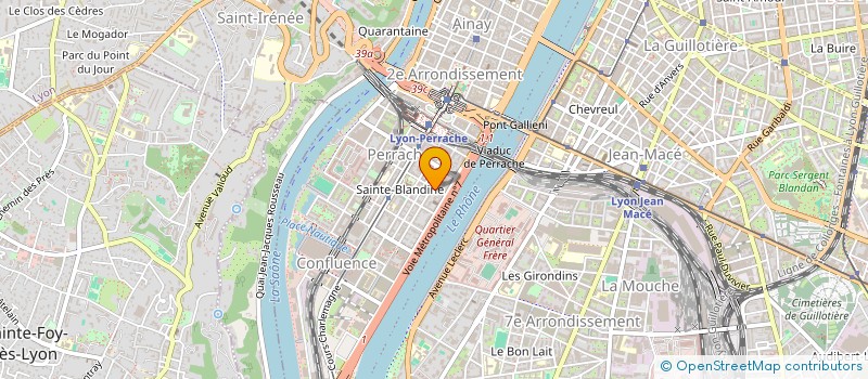 localisation de l'entreprise AXOGEST à LYON