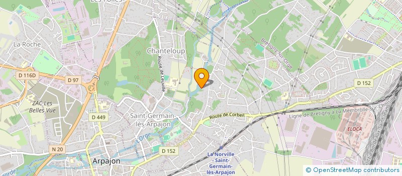 localisation de l'entreprise AXOGEST SOLUTIONS à SAINT-GERMAIN-LES-ARPAJON