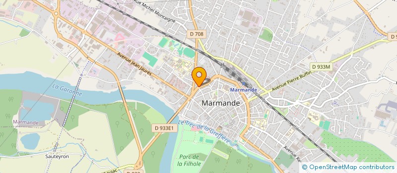 localisation de l'entreprise AXOKEY  MARMANDE