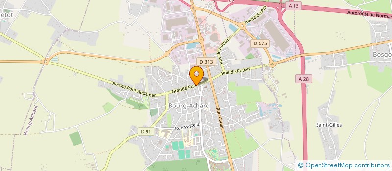 localisation de l'entreprise AXOL  BOURG-ACHARD