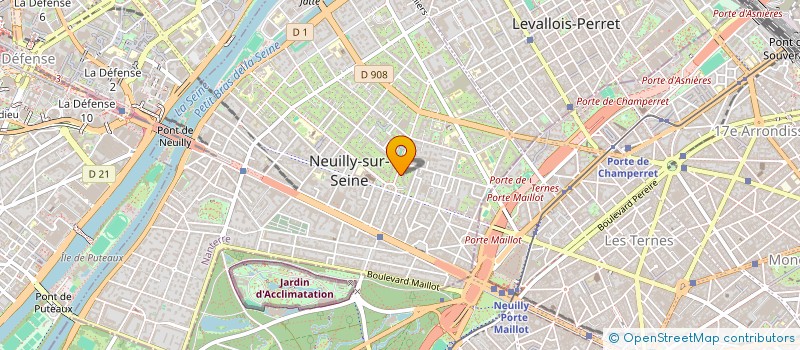 localisation de l'entreprise AXOLAB à NEUILLY-SUR-SEINE