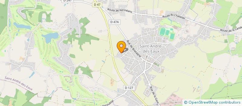 localisation de l'entreprise AXOLIUM  SAINT-ANDRE-DES-EAUX