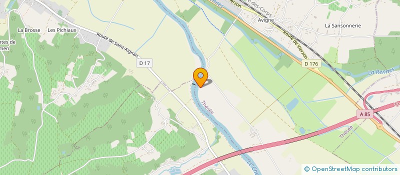 localisation de l'entreprise AXOLOTLA 425  THESEE