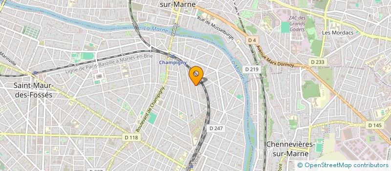 localisation de l'entreprise AXOMAMA SCI à SAINT-MAUR-DES-FOSSES