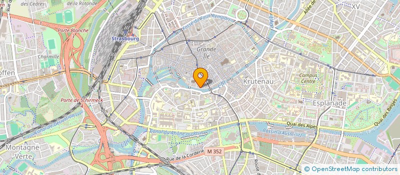 localisation de l'entreprise AXOMENET à STRASBOURG