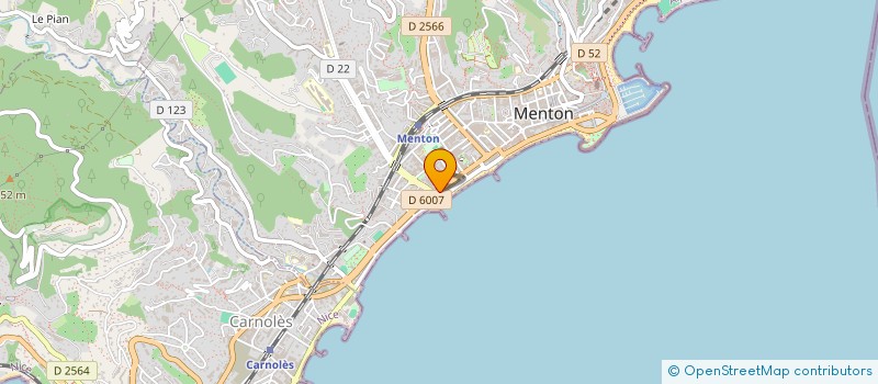 localisation de l'entreprise AXON  MENTON