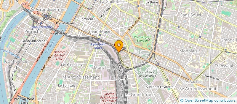 localisation de l'entreprise AXONE  LYON