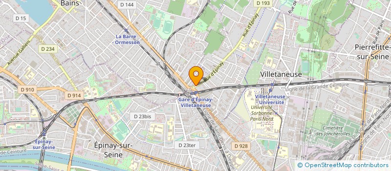 localisation de l'entreprise AXONES CONSULTING à DEUIL-LA-BARRE