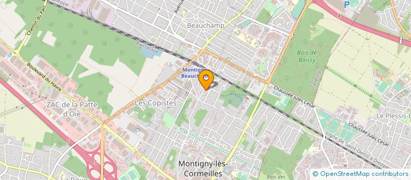 localisation de l'entreprise AXONET NETTOYAGE INDUSTRIEL, ELECTRICITE MULTISERVICES  MONTIGNY-LES-CORMEILLES