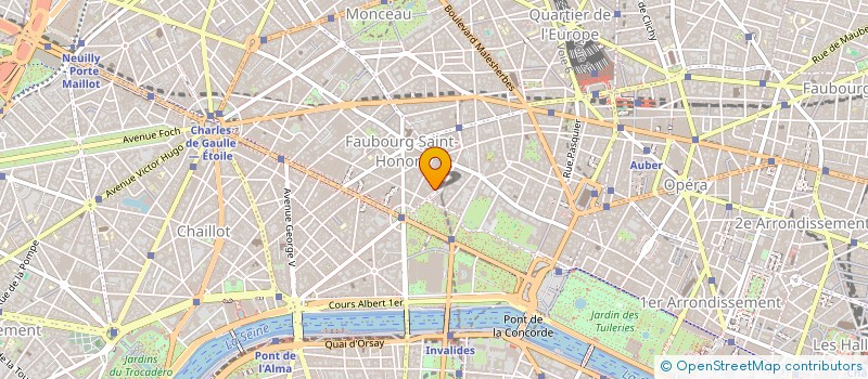 localisation de l'entreprise AXOR  PARIS