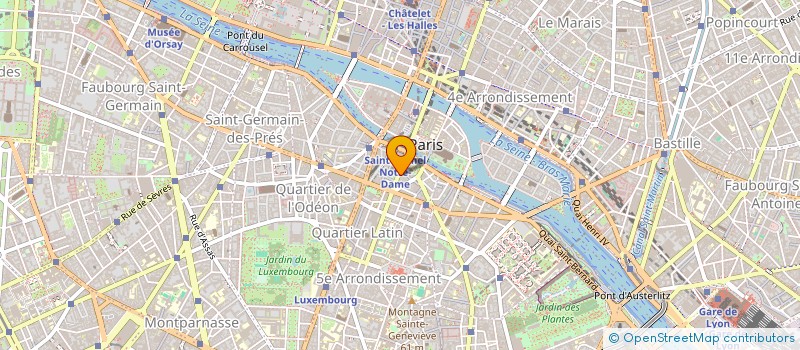 localisation de l'entreprise AXOR à PARIS