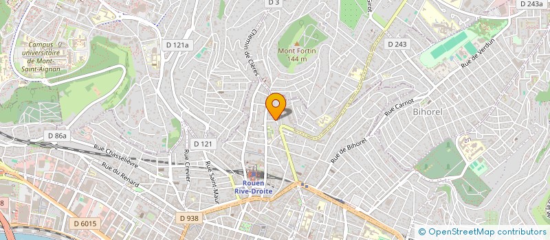 localisation de l'entreprise AXOR à BOIS GUILLAUME