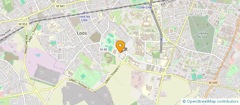 localisation de l'entreprise AXORUS à LOOS