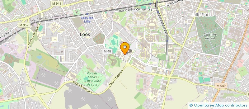 localisation de l'entreprise AXORUS CAPITAL  LOOS