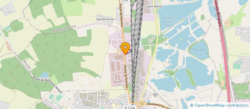 localisation de l'entreprise AXORYS AUTOMATION à WOIPPY