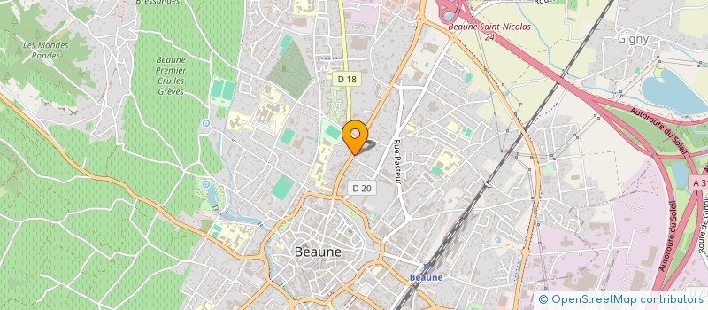 localisation de l'entreprise AXOTIME à BEAUNE