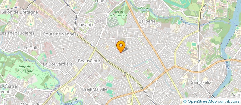 localisation de l'entreprise AXOUM à NANTES