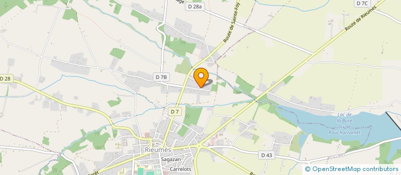 localisation de l'entreprise AXOWEJ  RIEUMES