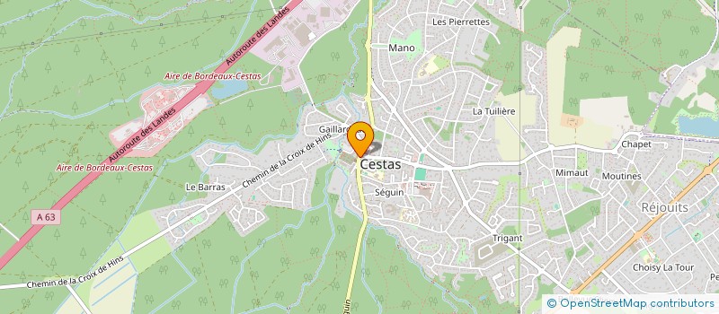 localisation de l'entreprise AXPAY CONSEILS  CESTAS