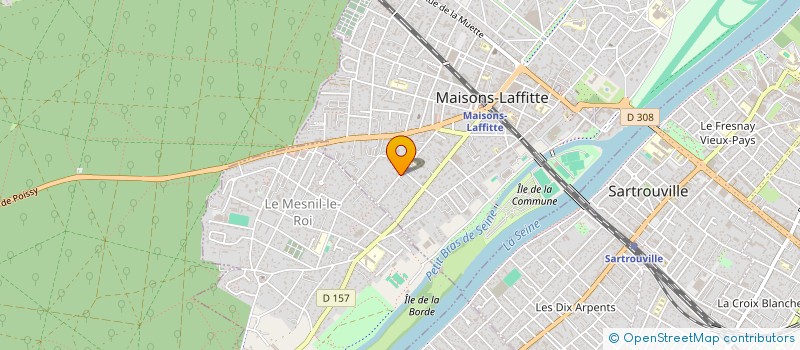 localisation de l'entreprise AXPE CONSULTING SAS à MAISONS-LAFFITTE