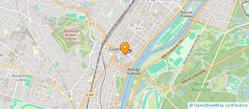 localisation de l'entreprise AXPE CONSULTING SAS à SURESNES