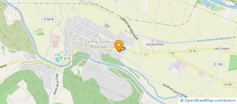 localisation de l'entreprise AXPERIA CONSULTING  LE PUY-SAINTE-REPARADE