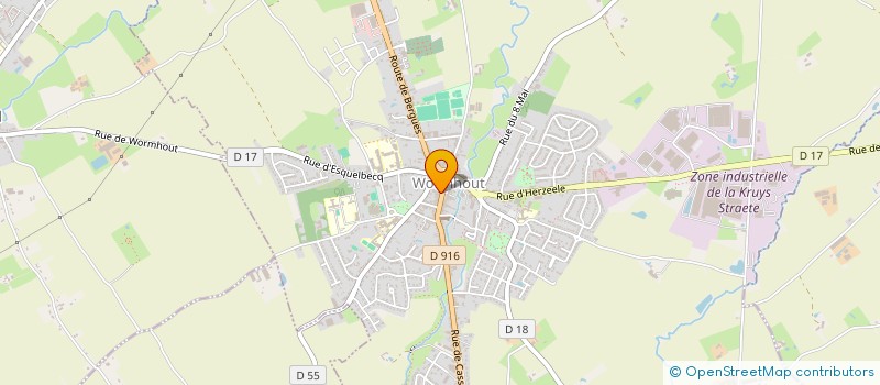 localisation de l'entreprise AXPI DISTRIBUTION  WORMHOUT